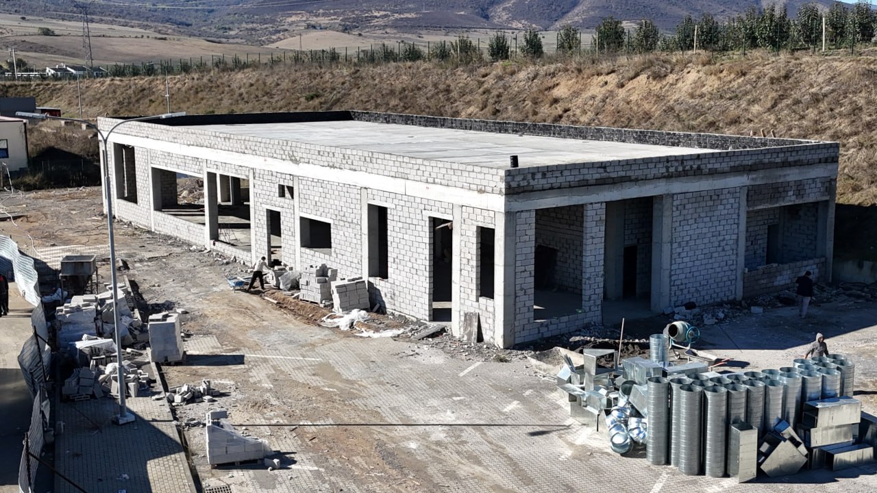 Reconstruction of the Armenian customs building on the border of Bagratshan